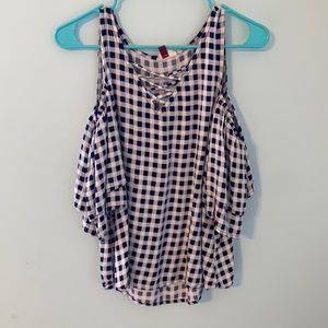 Off the shoulder tank